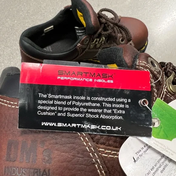 👉🏼SOLD👈🏼 FB Mens Dr Martens industrial steel toe shoes - Picture 14 of 15